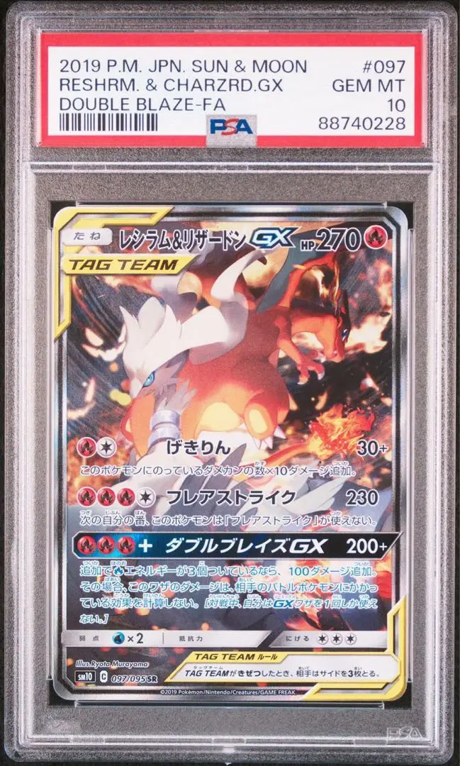 2025年最新】レシラム&リザードんgx sa psa10の人気アイテム