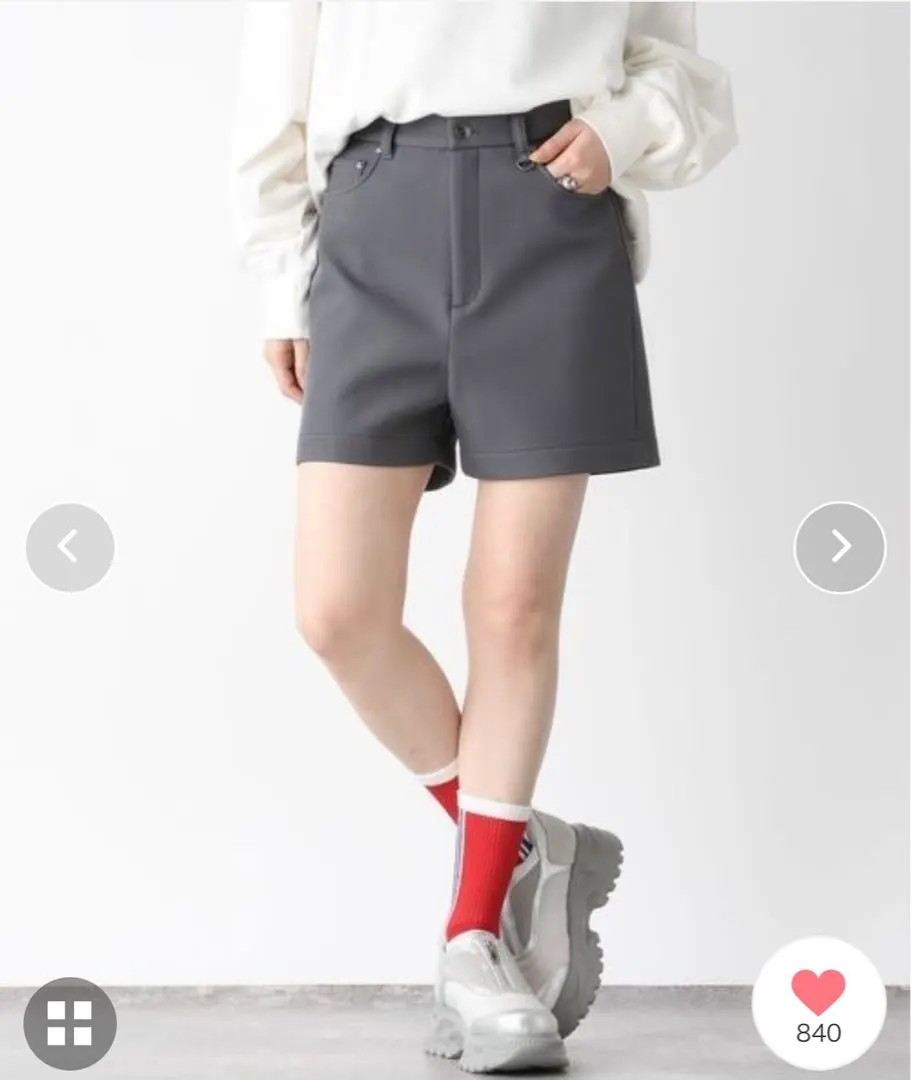 Thumbnail of JEANASIS Bonded Shorts / 145781