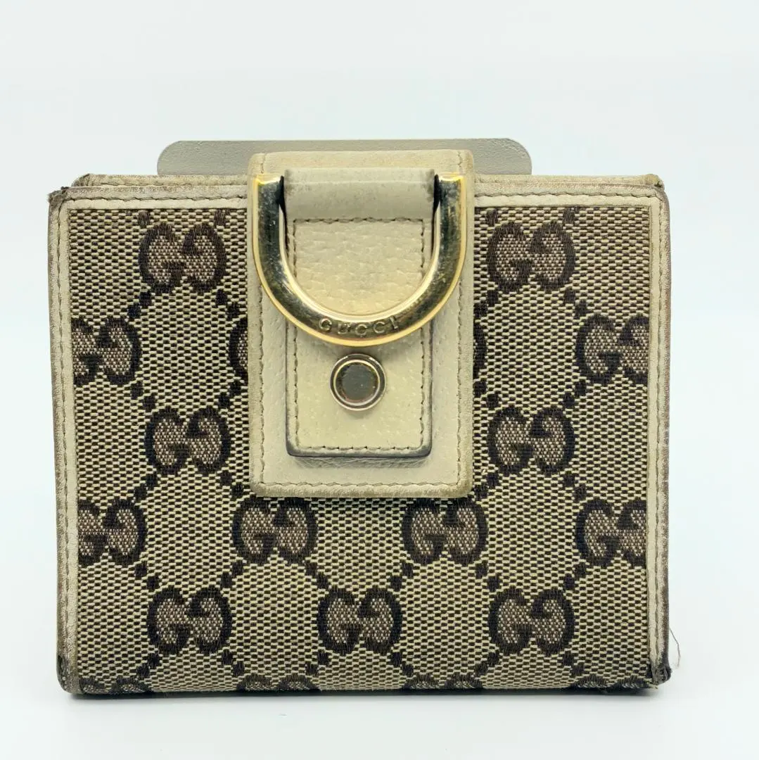 Thumbnail of GUCCI Gucci Bi-fold Wallet White A1321Z7