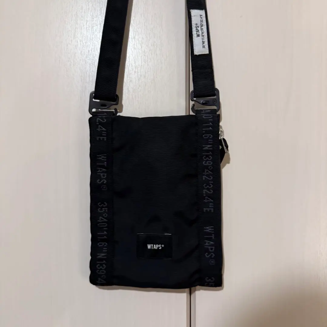 Wtaps クロスボーン ショルダーバッグ 黒 W)taps - WTAPS PORTER SHOULDERBAG ショルダーバッグ クロス