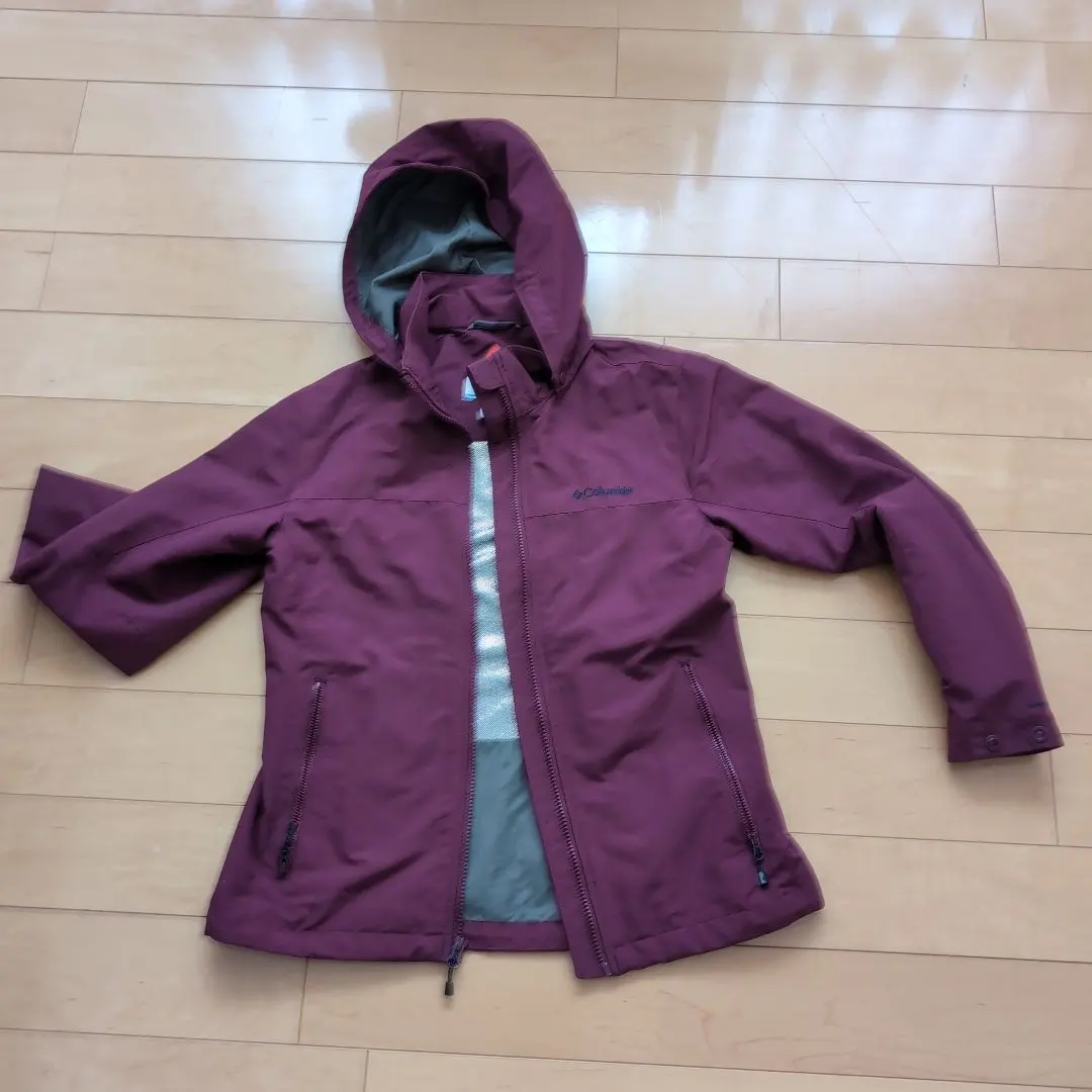 Thumbnail of Columbia hooded purple jacket