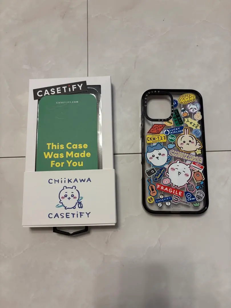ちいかわ　CASETIFY コラボ　日本限定　iPhone16promax ちいかわ】CASETiFYコラボ！旅行気分なスマホケース