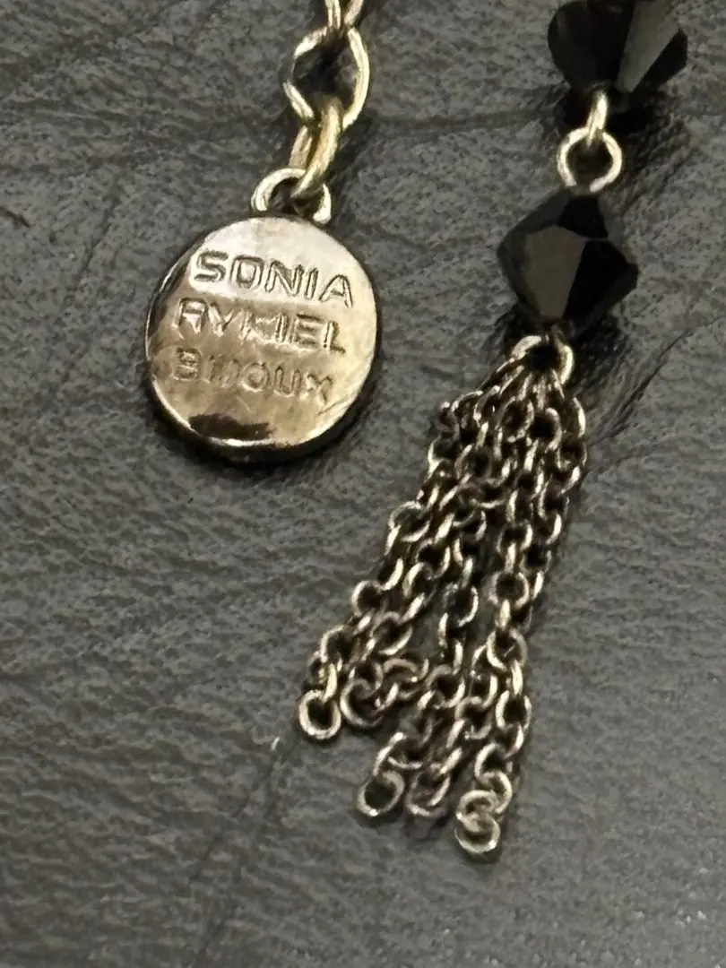 SONIA RYKIEL✨️ ソニアリキエル K18ピアス ネックレス セット品 SONIA RYKIEL ソニアリキエル ネックレス 良好 ゴールドカラー