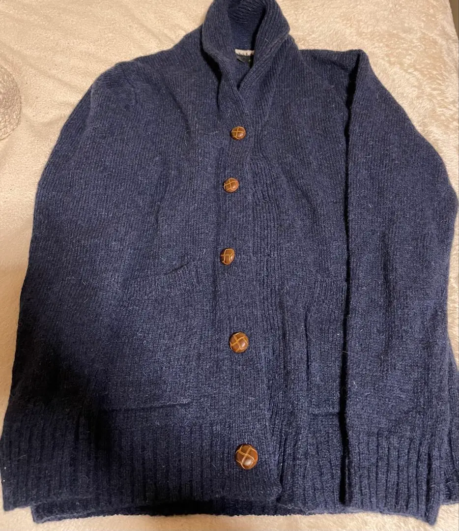 Thumbnail of CIAO PANIC cardigan knit sweater, navy