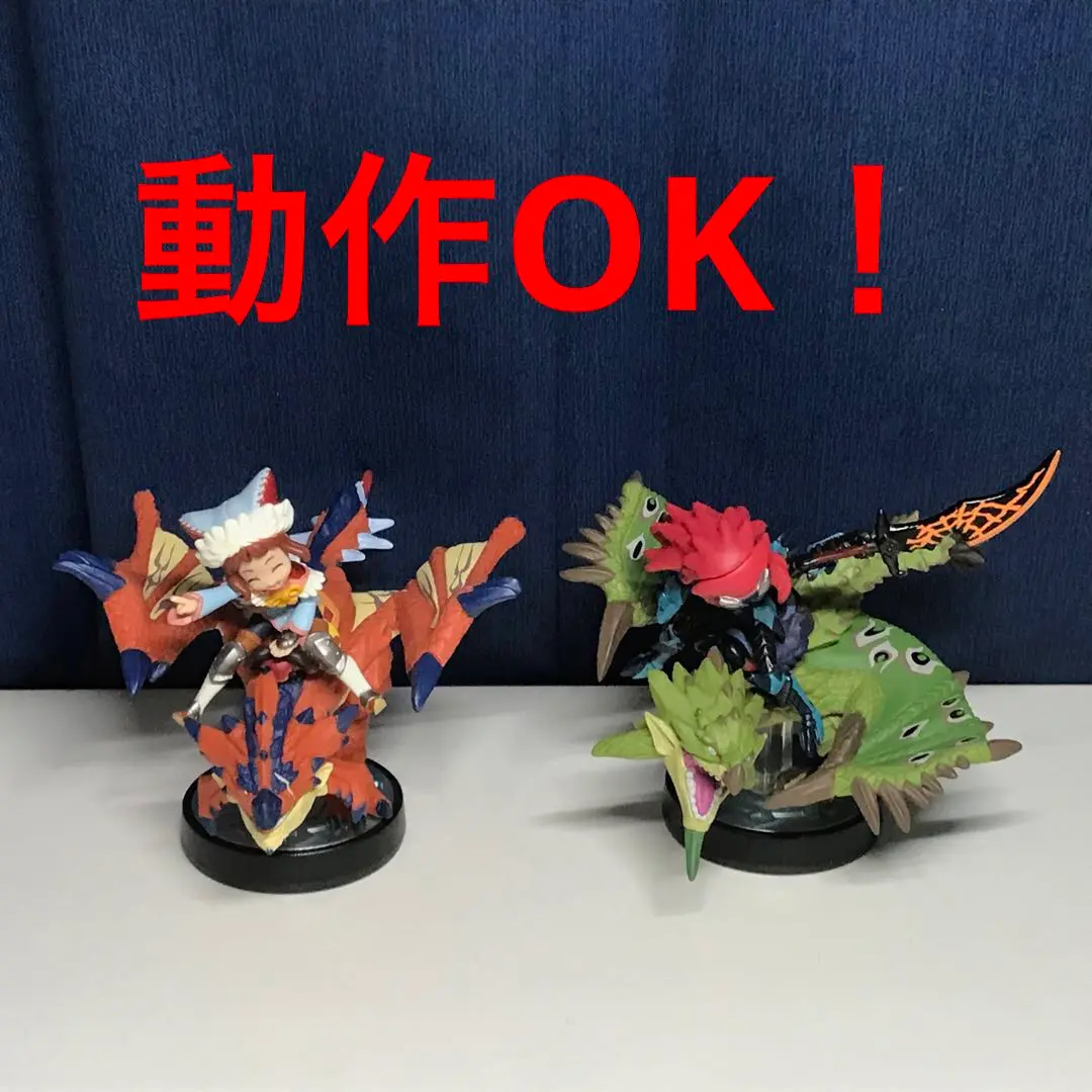 2025年最新】amiibo 隻眼のリオレウス&ライダー(女の子