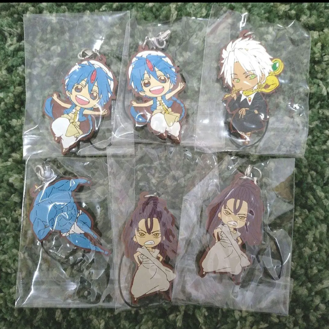 マギ ラバーストラップ まとめ売り アニメ［マギ］ ラバーストラップコレクション キーホルダー