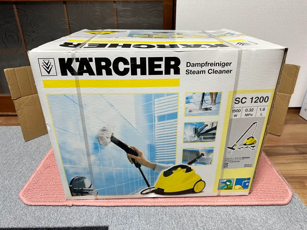 未使用品　ケルヒャー　スチームクリーナー　SC-1200 高機能モデル Amazon | ケルヒャー（KARCHER）スチームクリーナー SC1200 高圧