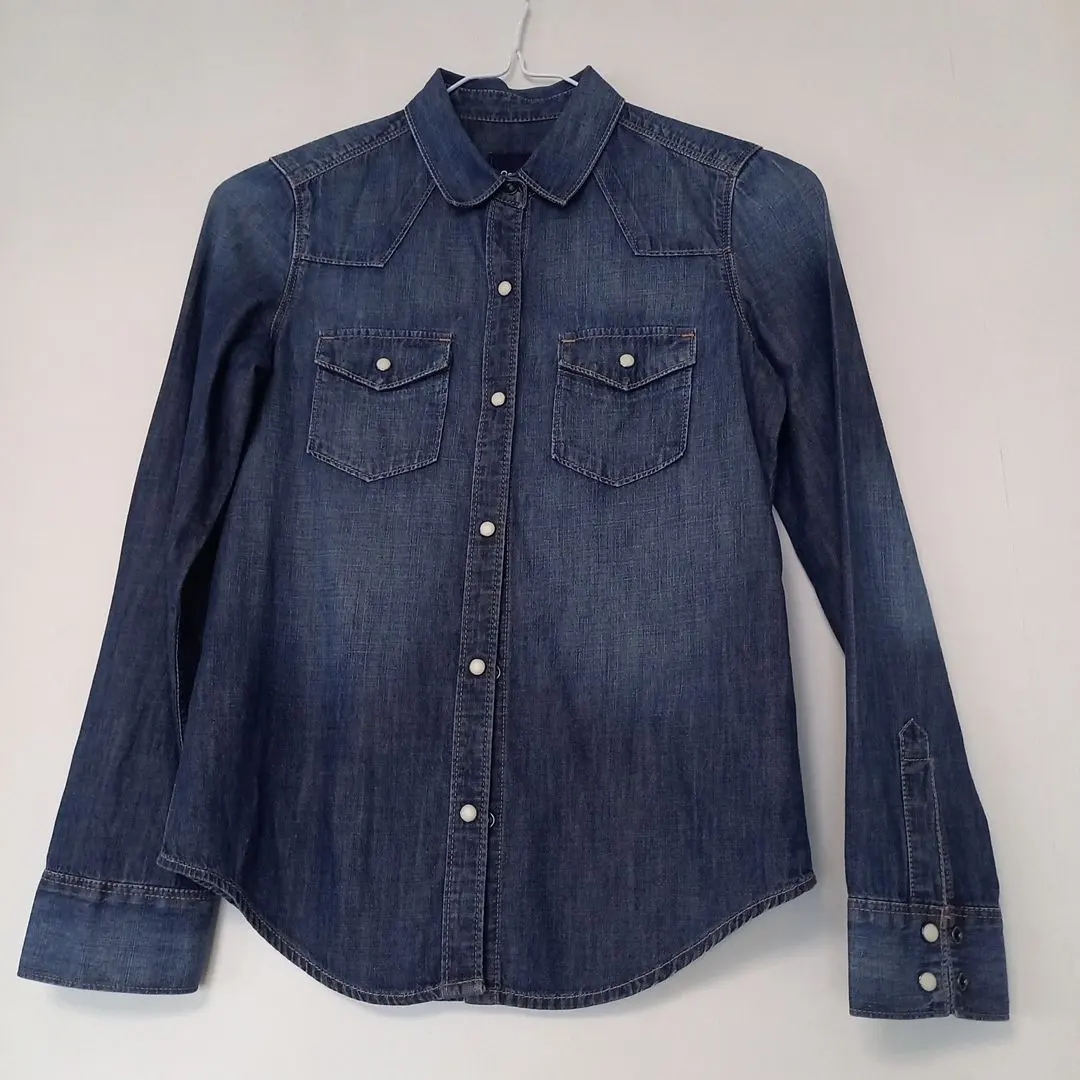 Thumbnail of GAP denim shirt XXS
