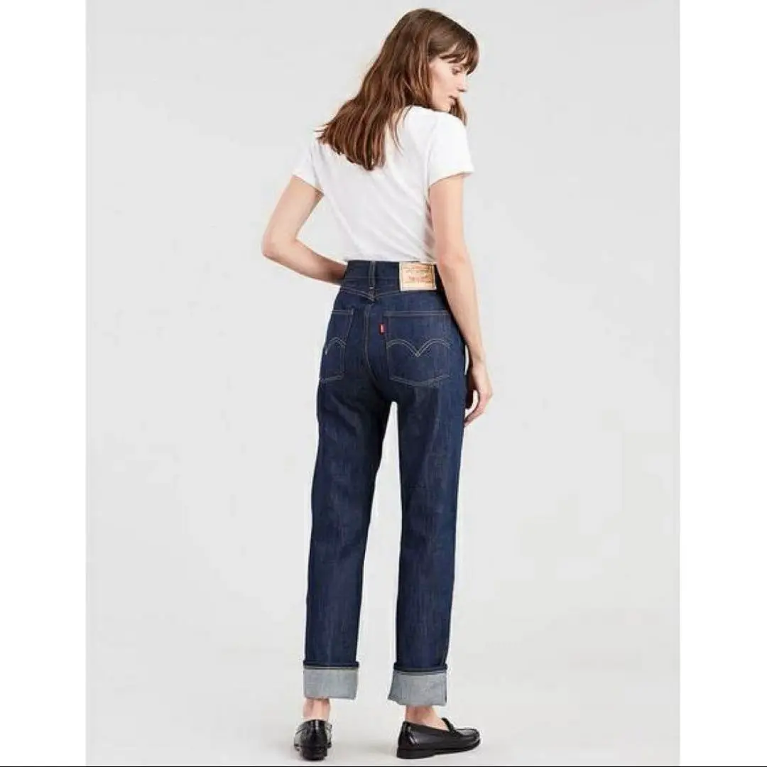 新品未使用⭐︎Levi’s × 百々千晴 コラボデニム W25 L29 リーバイス®と百々千晴がタッグを組み、日本の女性に向けた