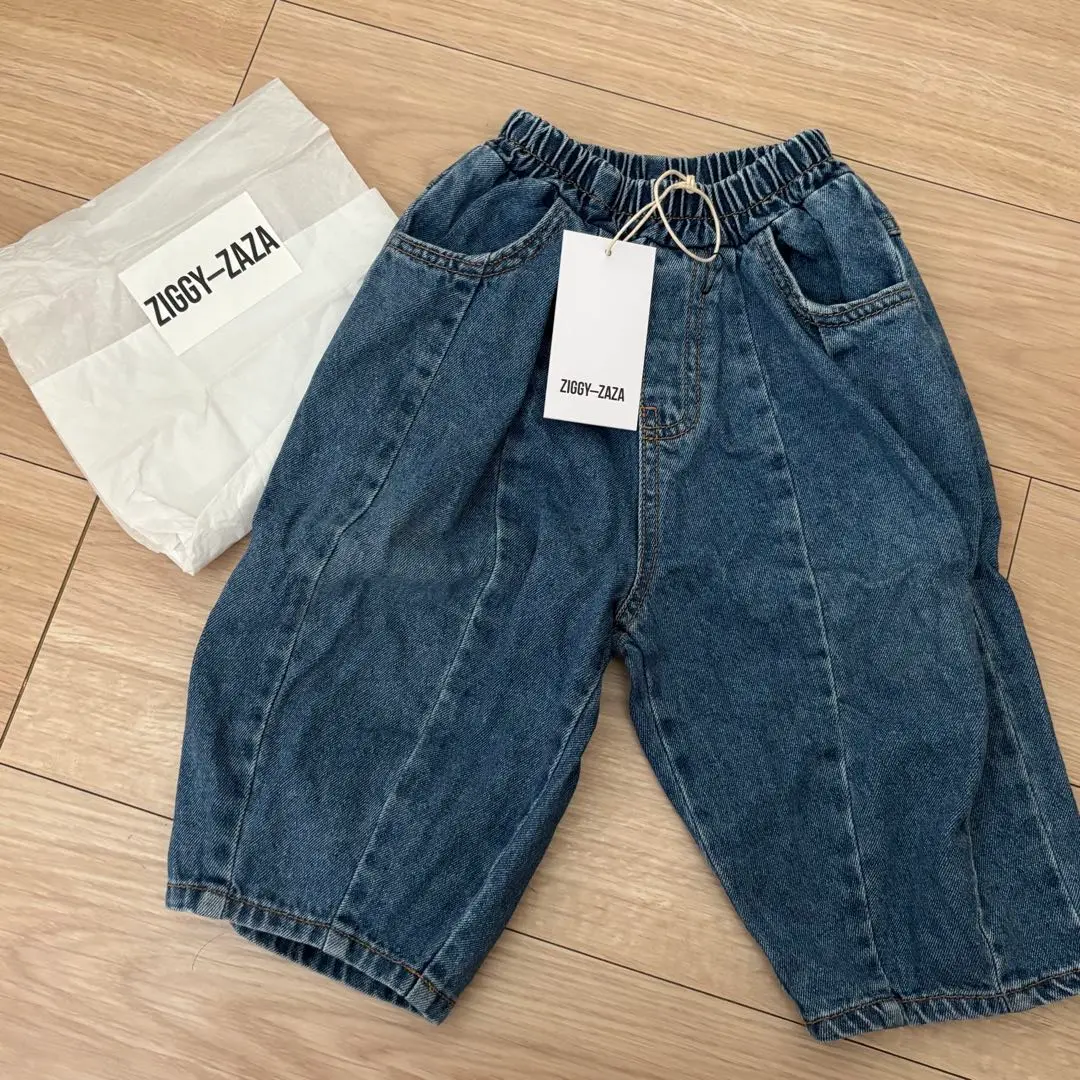 ZIGGY ZAZA SUKIデニムパンツ　3-5y Ziggy Zaza Suki Denim Jean Lightwash Denim - Ziggy Zaza