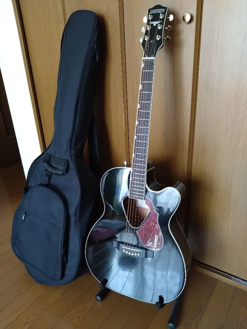 グレッチ GRESTCH アコースティックギター ブラック ハードケース付き Gretsch G6022 FSR Rancher Black w/Fishman Matrix Infinity 美