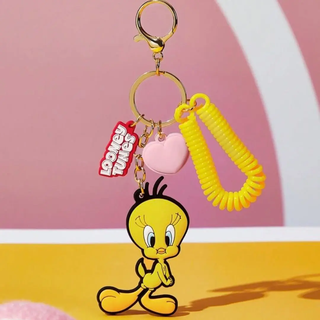 新品未使用[おまけキーホルダー]ルーニートゥーンズ CRUX ルーニー・テューンズ ニコぬいキーホルダー LOONEY TUNES