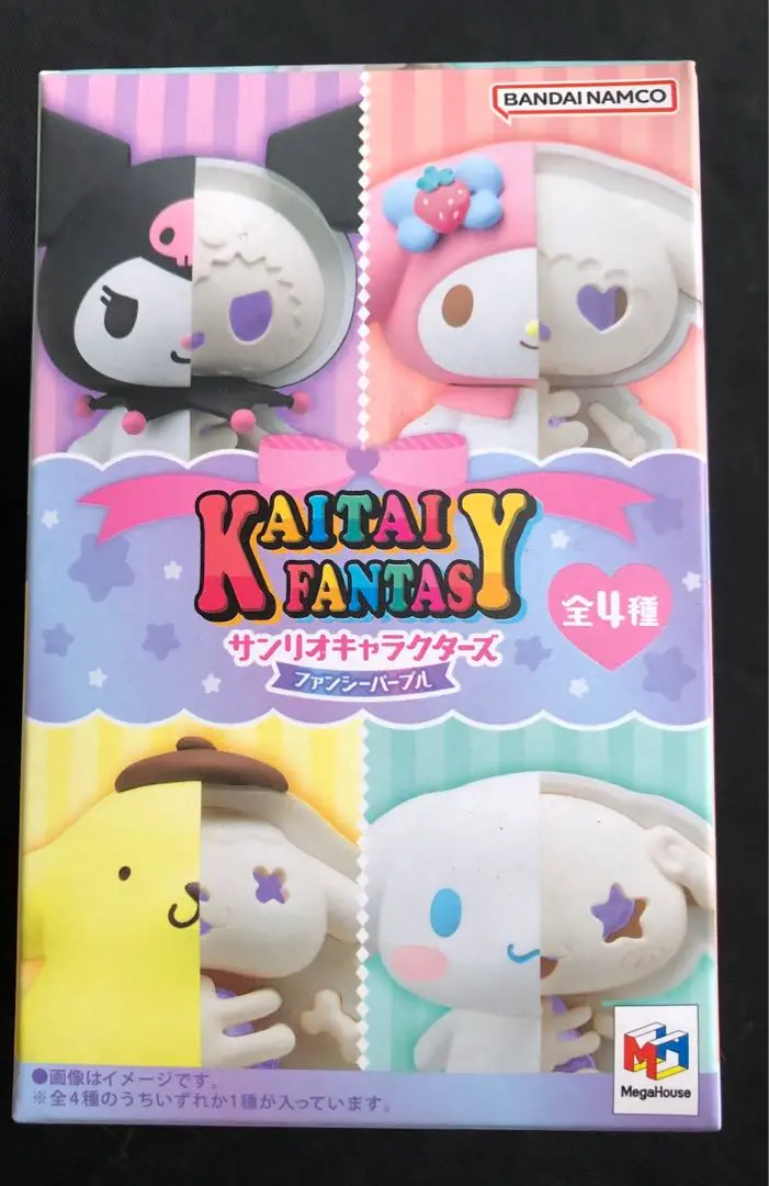 【サンリオ】kaitai fantasy フィギュアコンプセット KAITAI FANTASY Sanrio Characters Figure Set of 4 fancy