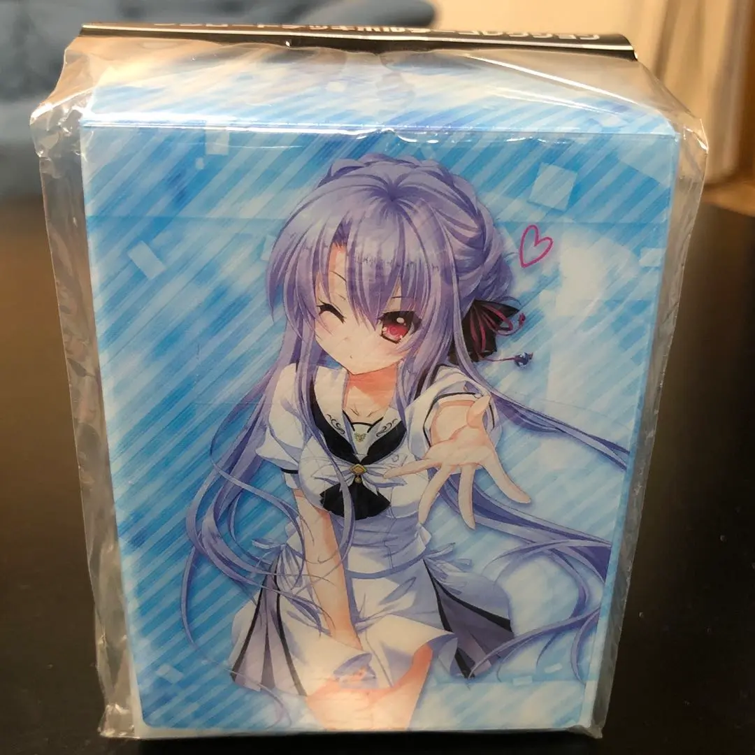 合皮製デッキケースW Summer Pockets REFLECTION BLUE「空門 蒼