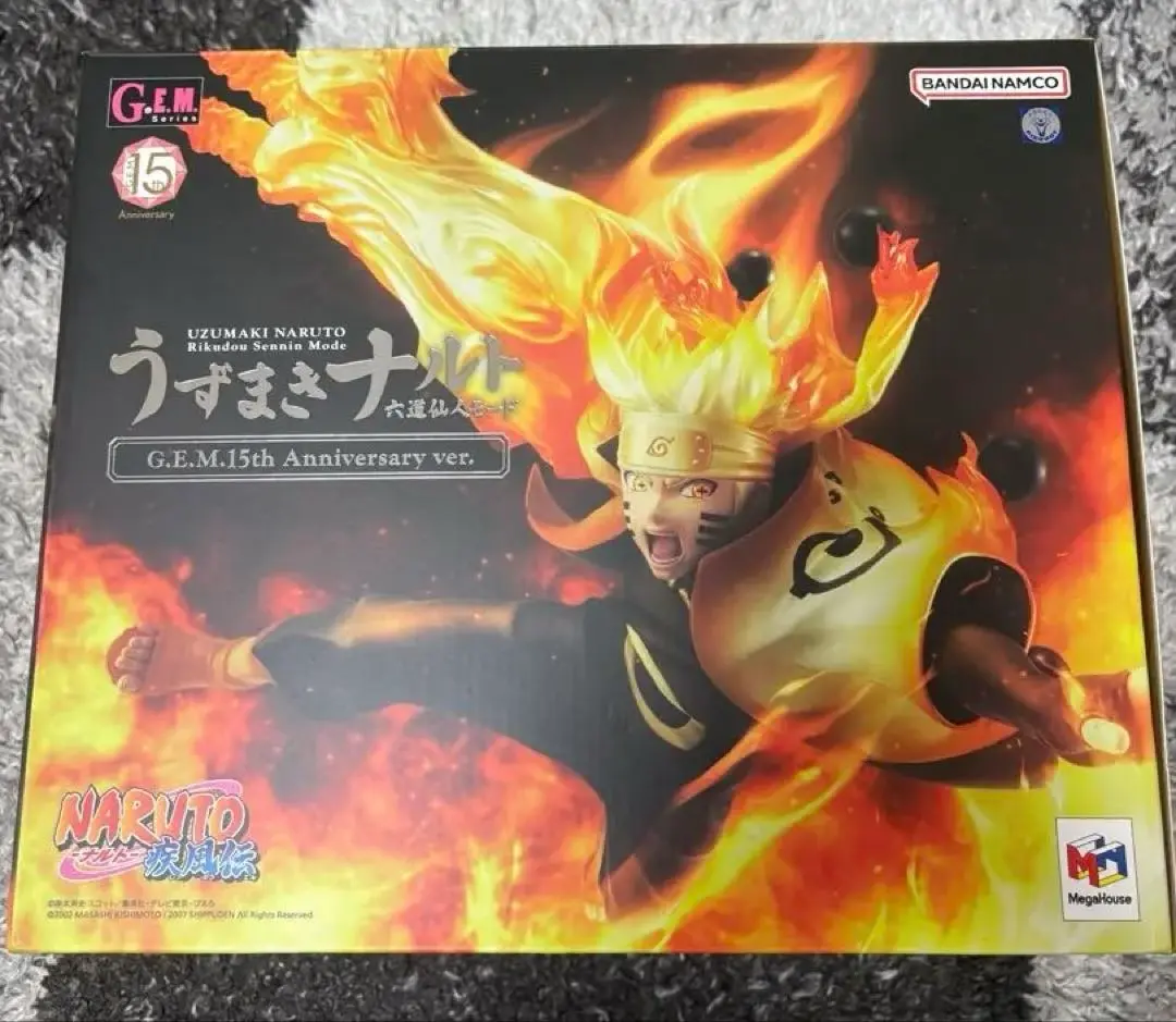 【美品】ナルト 六道仙人モード GEM 15th Anniversary G.E.M.シリーズ NARUTO-ナルト- 疾風伝 うずまきナルト 六道仙人