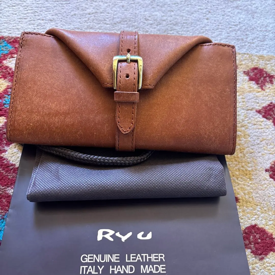 【RYU】ブラウンレザー編み込み長財布 楽天市場】[Ryu] MESH GRAND ZIP(L)WALLET : wathz