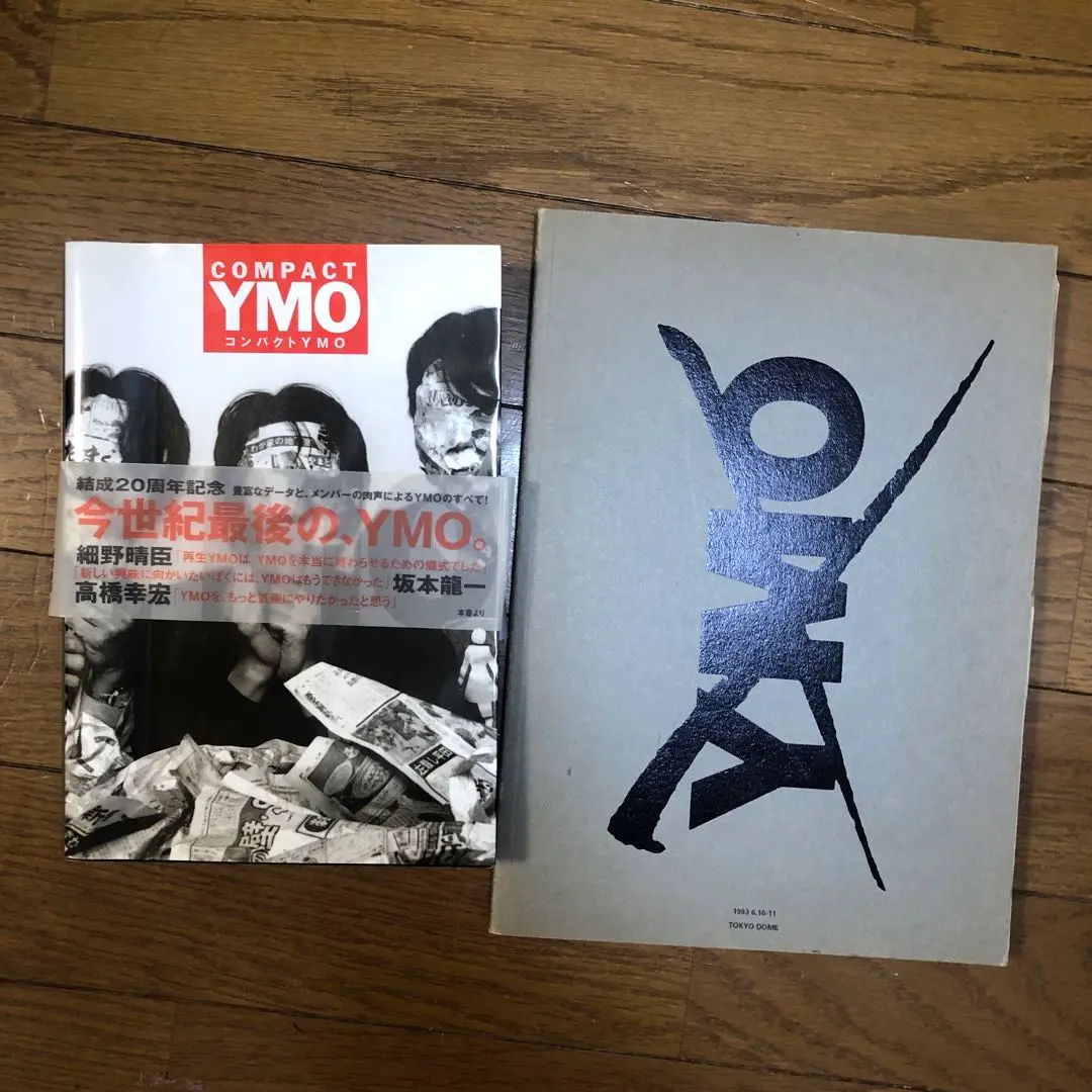 坂本龍一 ツアーパンフレット94/D&L 95　YMO パンフレット】ryuichi sakamoto sweet revenge tour 199