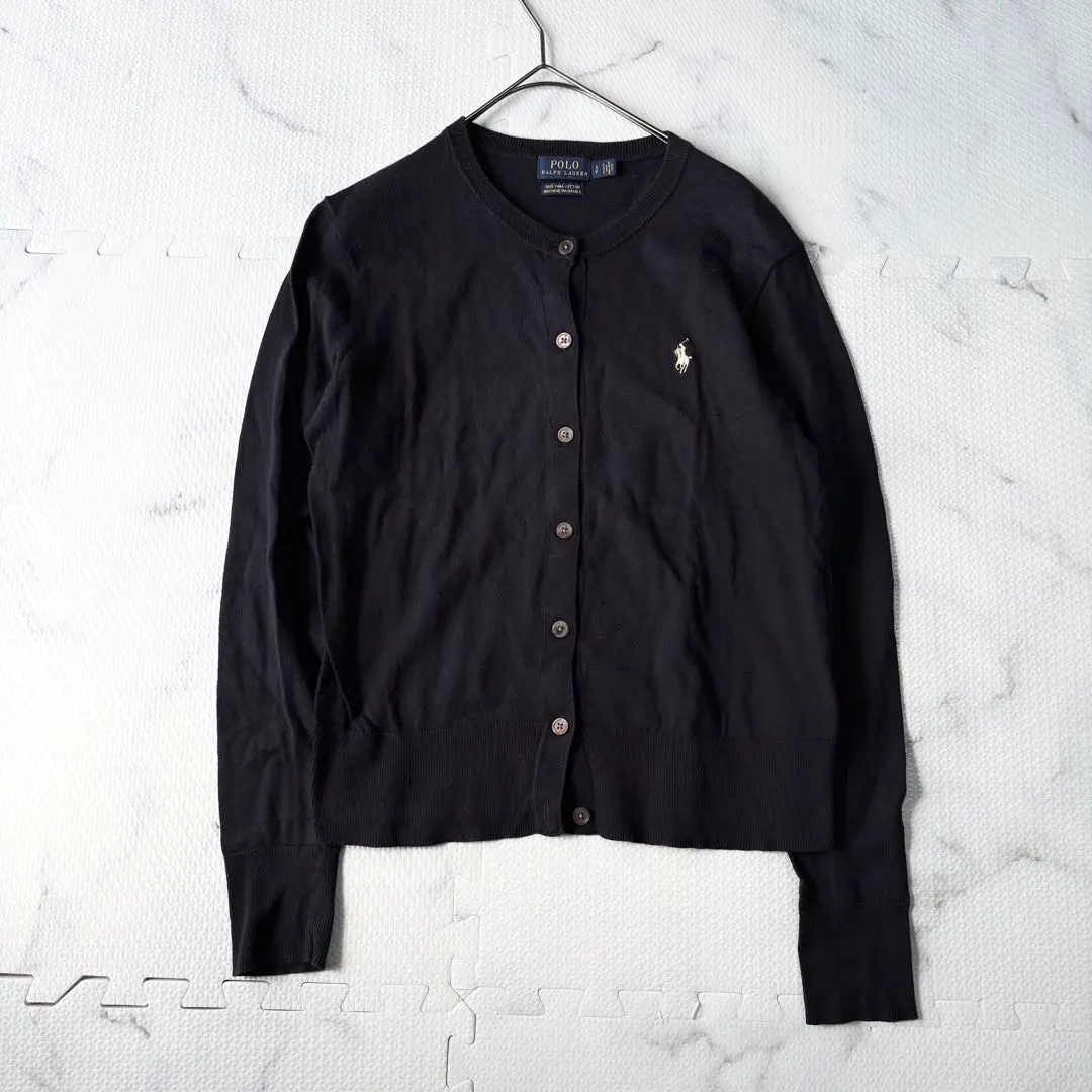 Thumbnail of ✨ Popular! ✨ Polo Ralph Lauren Navy Cardigan S
