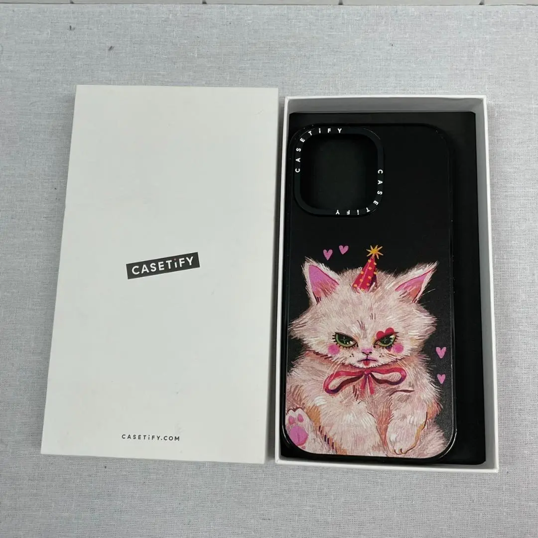 Casetify ケース iPhone 15 Pro Clown Kitty 猫 Casetify Clown Kitty iPhone 15 PRO MAX Impact Case | eBay