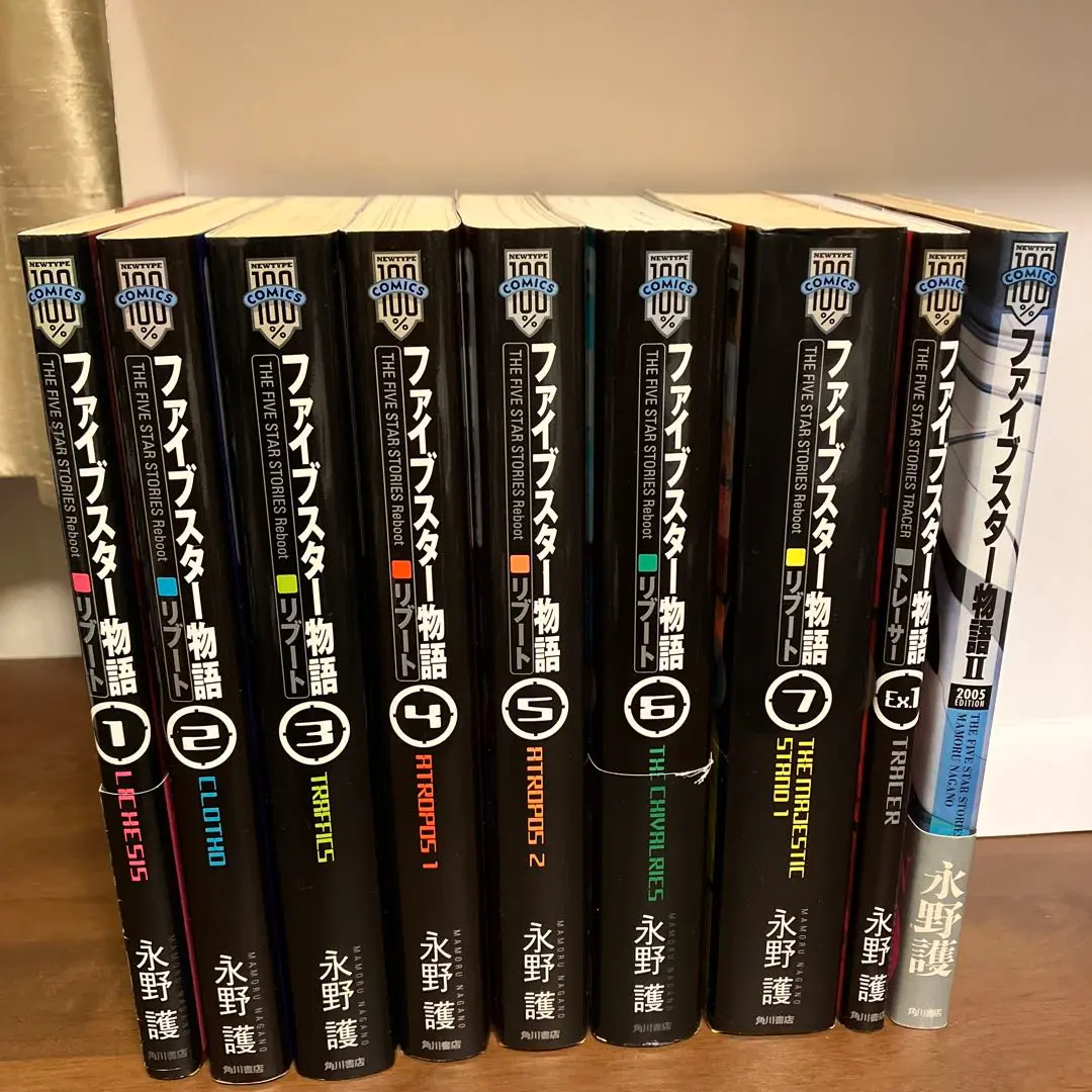 【シュリンク付】　ファイブスター物語 リブート全巻 トレーサー全巻セット Amazon.co.jp: ファイブスター物語 リブート 全7巻セット : 本