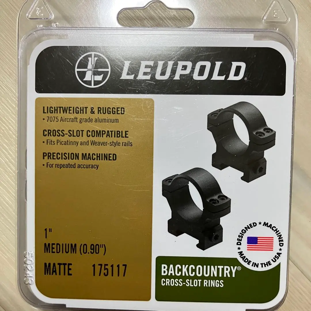 実物スコープ リューポルドVX2 3-9×40 リューポルドQRWリング付 LEUPOLD VX-2 3-9×40㎜ スコープ リューポルドのフリマ