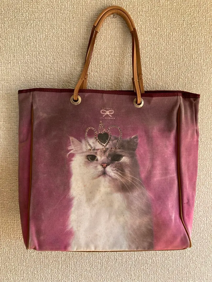 アニヤハインドマーチ＊転写バッグ 猫柄 ANYA HINDMARCHのフリマアイテム一覧