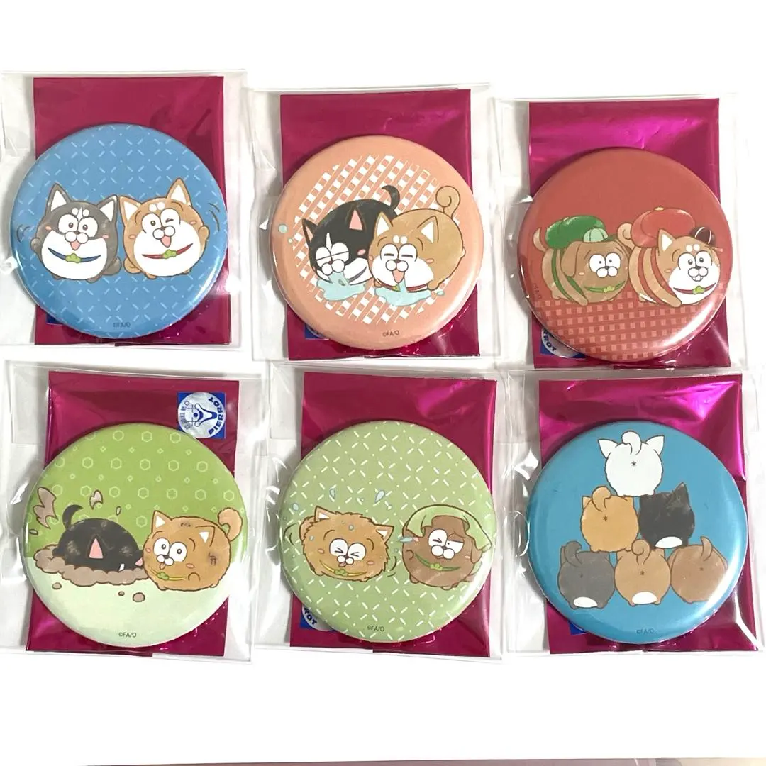 Thumbnail of Osomatsu-san Can Badge Matsuinu 6-Piece Set