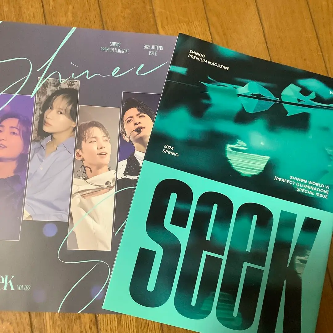 SHINee 会報 最新20まで SHINee シャイニーSEEK FC会報 №20～№23 4冊セット - メルカリ