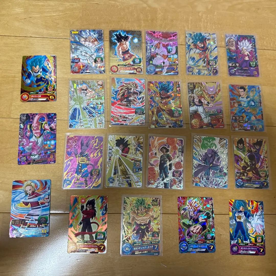 Thumbnail of Dragon Ball cards