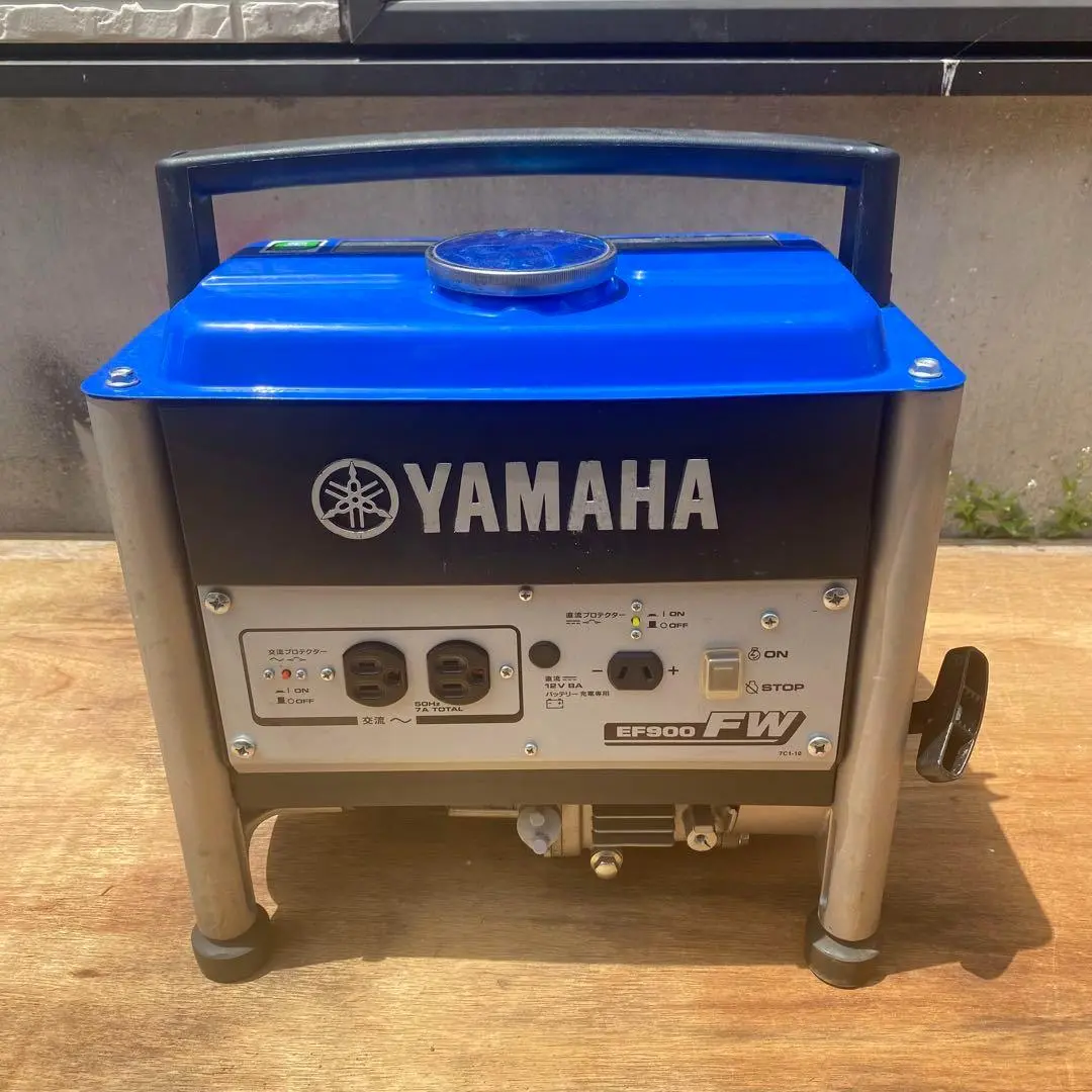 岩手発 ヤマハ 中古 発電機 EF900FW【IWT】 YAMAHA/ヤマハ 4サイクル ポータブル 発電機 50Hz （東日本地域