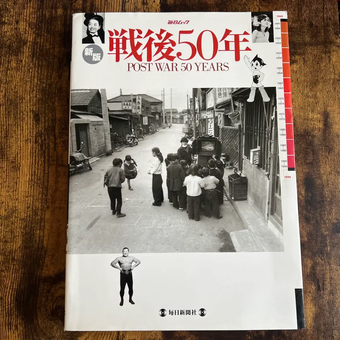 戦後50年／POST WAR 50 YEARS 毎日新聞社刊。1995年発行。 戦後50年／POST WAR 50 YEARS 毎日新聞社刊。1995年発行。｜本
