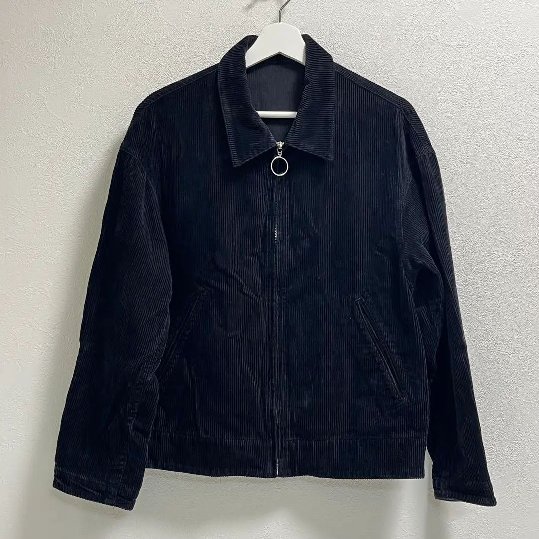 Thumbnail of 【Excellent Condition】LIDNM Ring Zip Corduroy Outerwear (Black)