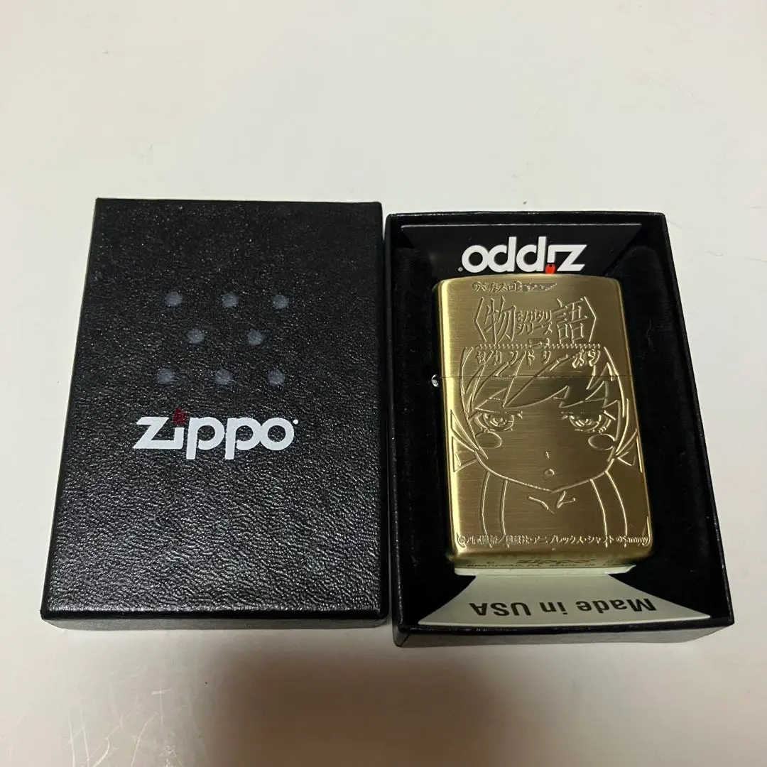 【専用】zippo 忍野 忍 物語シリーズ ゴールド刻印 希少モデル 物語シリーズ_ Zippo (忍野忍) | 公式グッズ・公式ライセンス