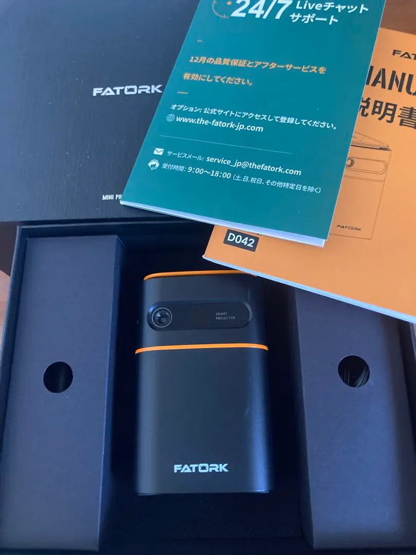 大特価❤️プロジェクター 小型 FATORK 5G モバイル
