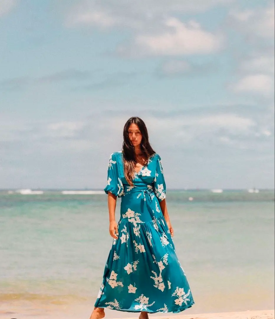 gillia ワンピース　Hawaii ロンハーマン　Hawaii gillia ワンピースHawaii ロンハーマンHawaii