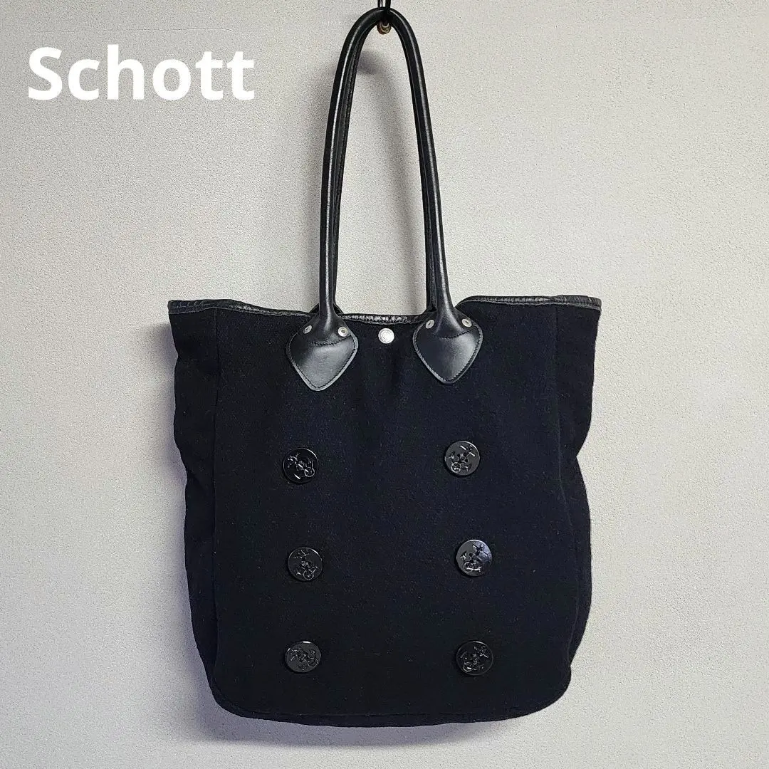 ★新品未使用★ショット2way トートバッグ　ブラック 2025年最新】SCHOTT トートバッグの人気アイテム - メルカリ