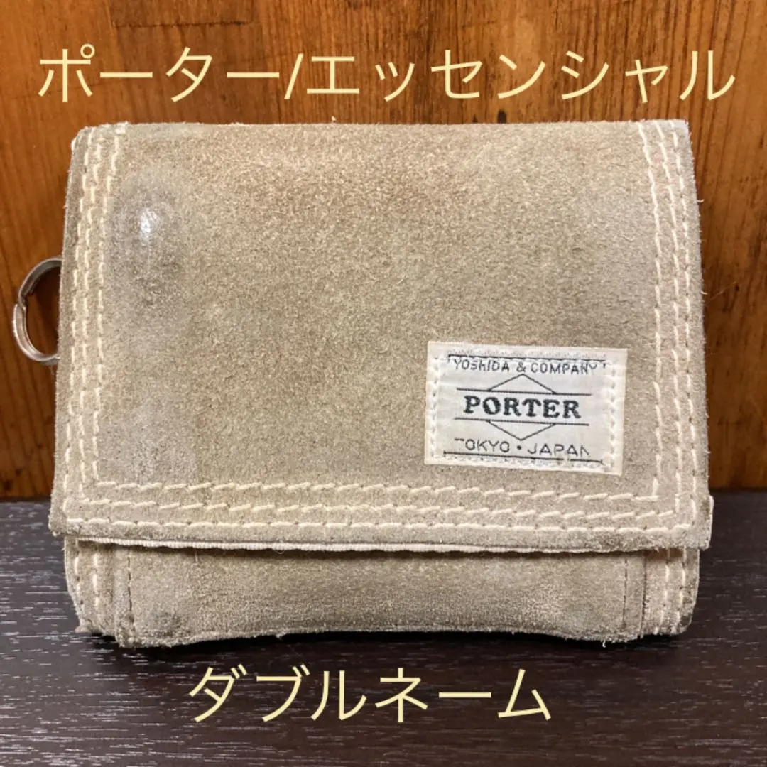 PORTER×ESSENTIAL DESIGNS  WALLETウォレット財布 ESSENTIAL DESIGNS エッセンシャルデザインズ ポーター PORTER