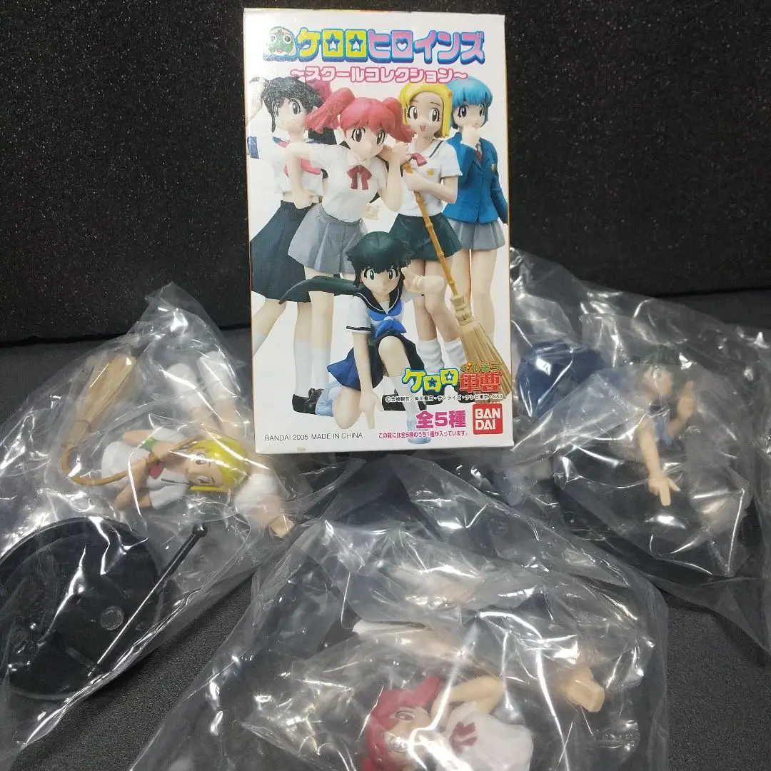 吉崎観音フィギュア　ケロロ軍曹 ケロロヒロインズ２スクールコレクション　全５種 バンダイ 商品・サービスサイト | ケロロ軍曹 ケロロヒロインズ