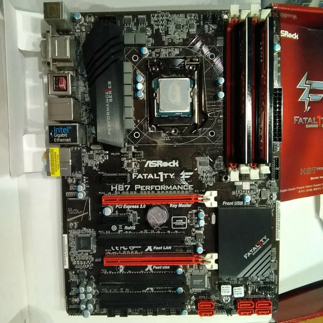 マザーボード メモリー付CPU クーラー付 H87 PERFORMANCE マザーボード メモリー付CPU クーラー付 H87 PERFORMANCE