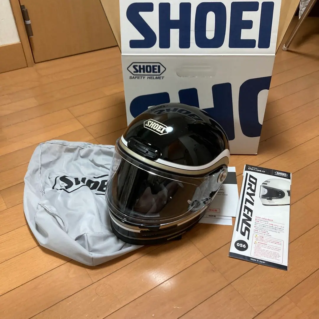 極美品SHOEIグラムスターGlamsterBIVOUACお得なセットSサイズ Glamster | FULL-FACE HELMET｜ヘルメット SHOEI