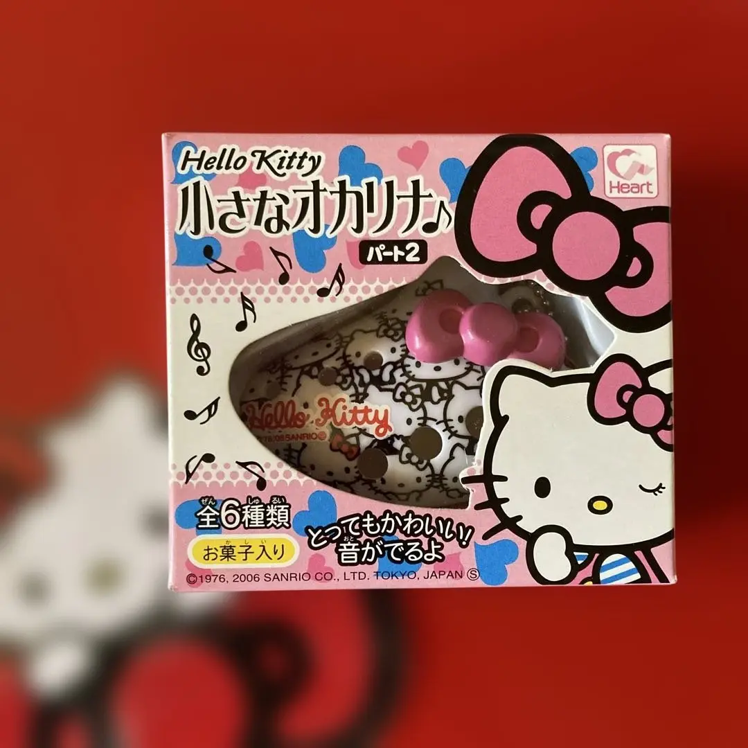 キティ　hello kitty 小さなオカリナ　キーホルダー　3種セット キティ hello kitty 小さなオカリナ キーホルダー 3種セット