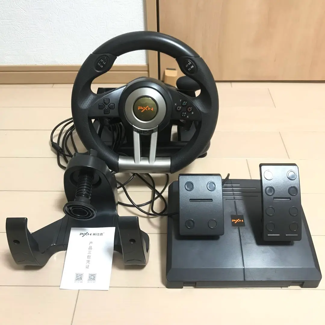 Amazon.co.jp: PXN 正規品 PC ステアリングコントローラー PS3