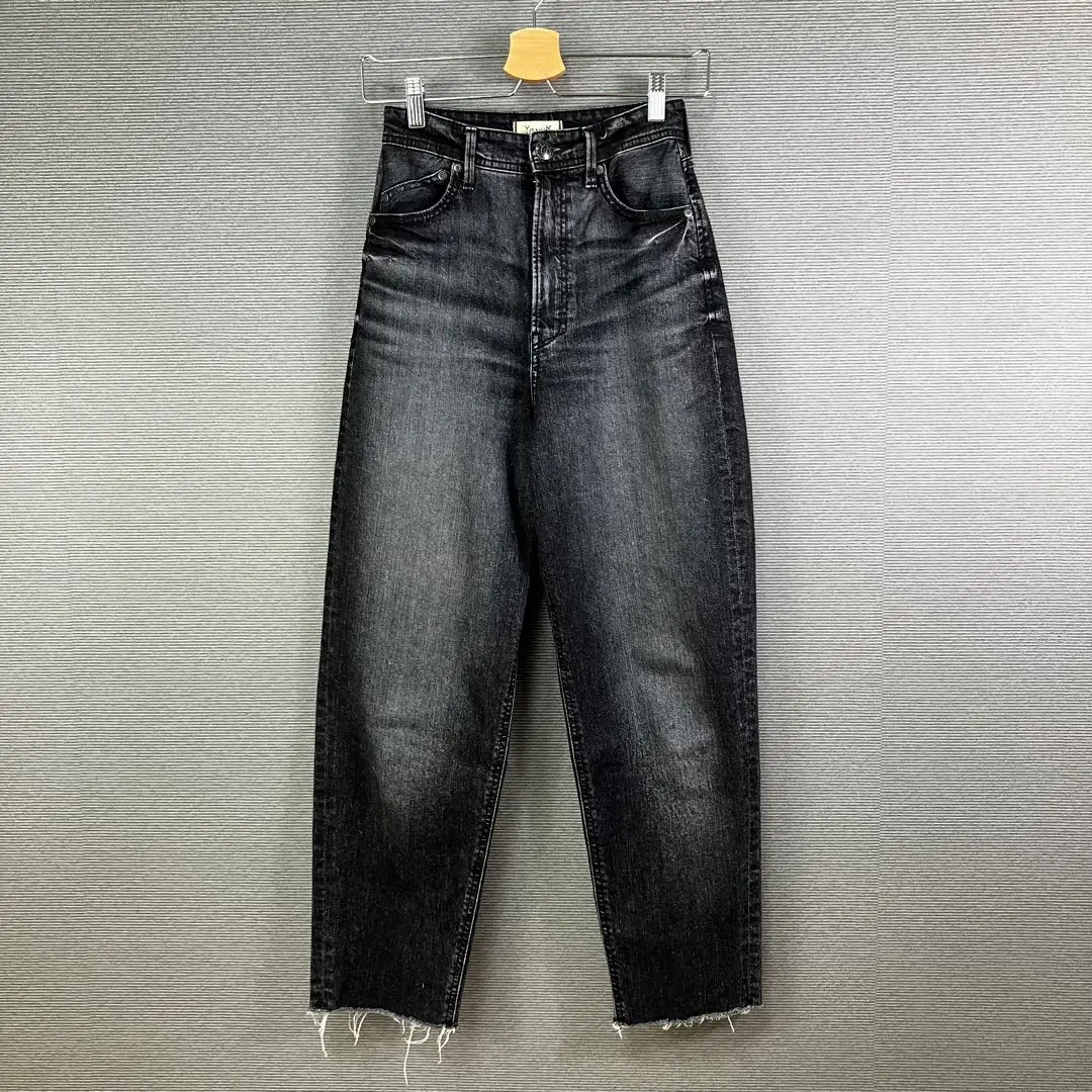 【訳あり】YANUK×anuans Pintuck Straight デニム YANUK×anuans 身長別スタイリング |anuans