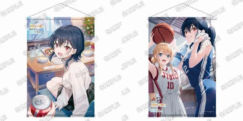 クラスで2番目に可愛い女の子と友だちになった　タペストリー2種セット クラスで2番目に可愛い女の子と友だちになった B2タペストリー