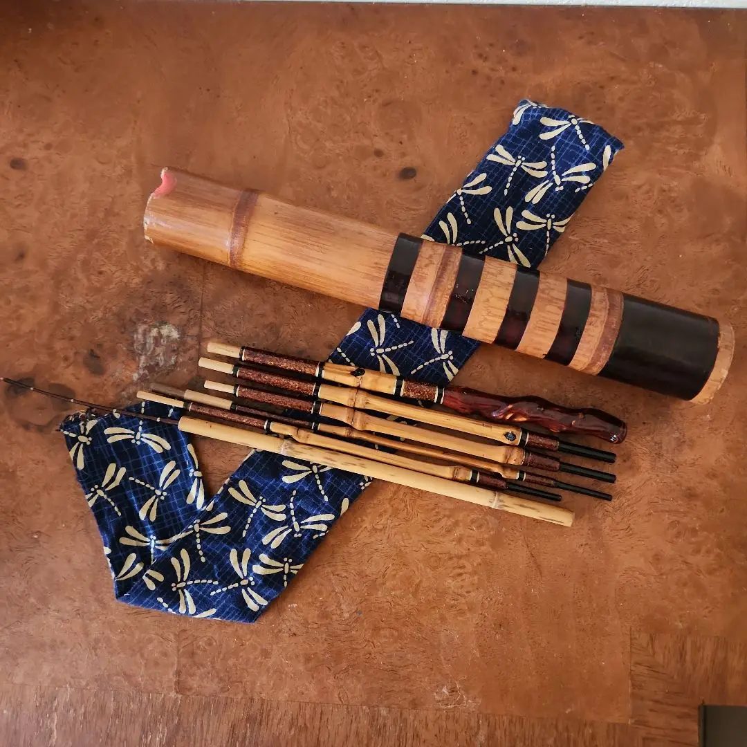 薔薇鱮(バラタナゴ)釣りに。たなご竿 雫 青2尺3尺 薔薇鱮(バラタナゴ)釣りに。たなご竿 雫 青2尺3尺