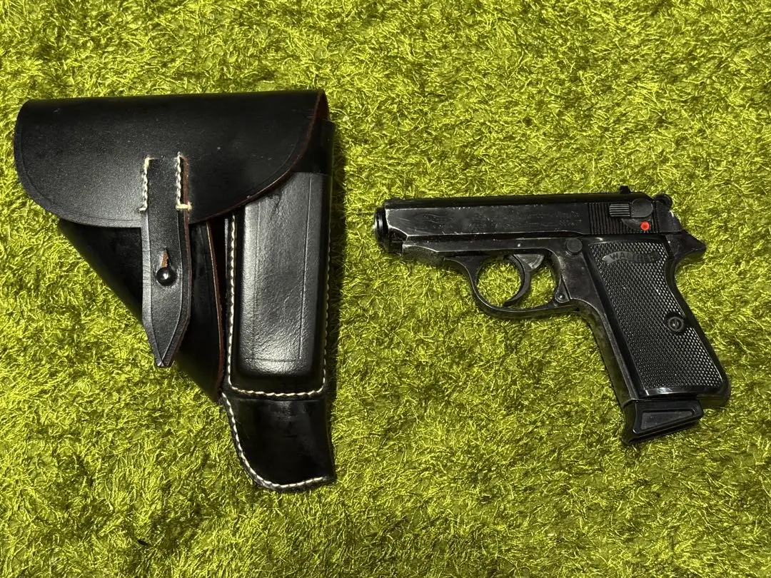 ホルスター　007 ワルサー　ppk用 【新品未使用】 残り1点 マルゼン ワルサー PPK、 PPK/S用 クロスドロウ・タイプの