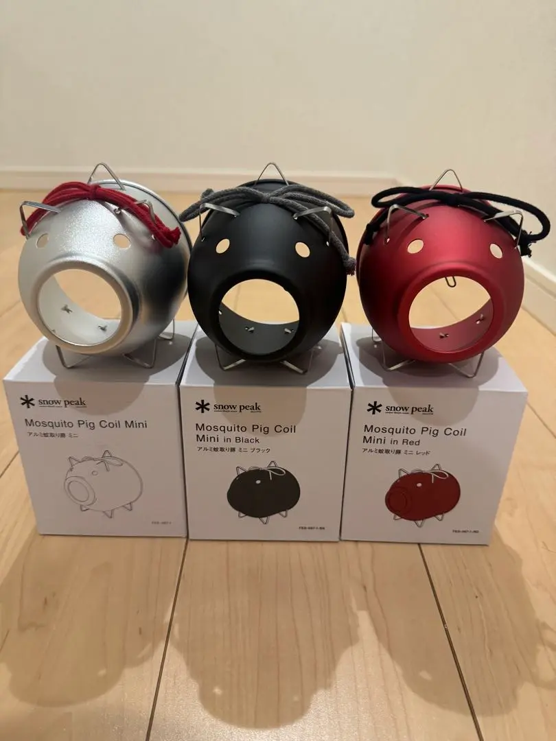 Snow Peak - 新品未開封 スノーピーク アルミ蚊取り豚 ミニ