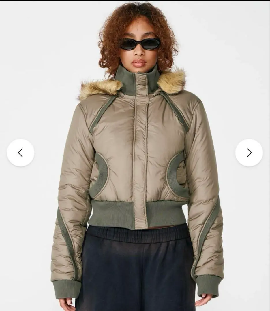 明日削除します☆SWITCHING RIB 2WAY PUFFER JACKET SWITCHING RIB 2WAY PUFFER JACKET – BEEDEN
