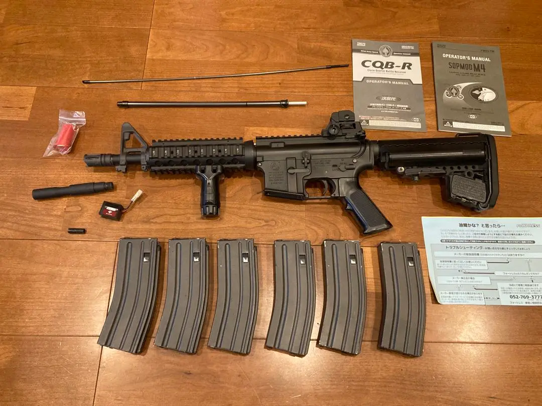 良好品 2本セット 次世代SOPMOD M4 & RAS MP5 サバゲー
