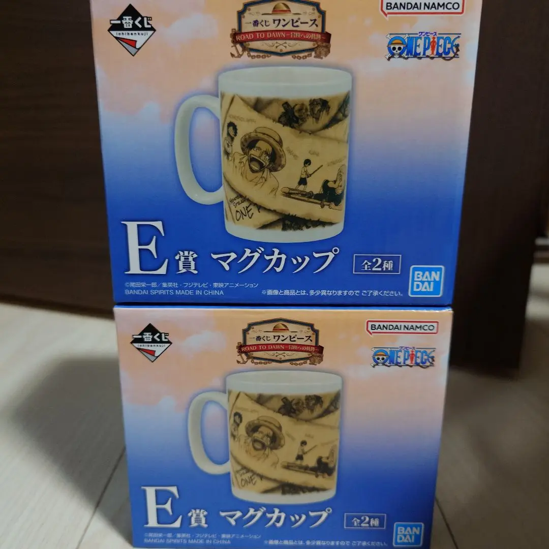 Thumbnail of Ichiban Kuji One Piece ROAD TO DAWN Mug Cup Complete Set